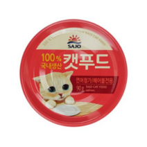 사조 로하이캣푸드 90g, 연어 + 헤어볼 혼합맛, 18개