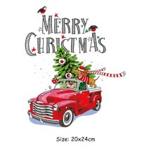 평판프레스 열전사겨울 DIY 크리스마스 패치 소녀 빨 수있는 열전달 후드 탑 비닐 열 프레스 다리미 전송, 21 6589