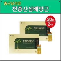 종근당건강 - 천종산삼배양근 20ml x 30병 6년근홍삼 산삼배양근추출액 홍삼농축액 비타민C 복합황금추출물 부모님선물강추 쇼핑백증정, 2, 20ml*30병