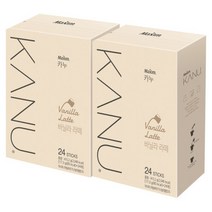 빠른배송 카누 바닐라 라떼 24T 2개 (총 48T) 사무실 탕비실, 카누 바닐라 라떼 24T 2개 (총 4
