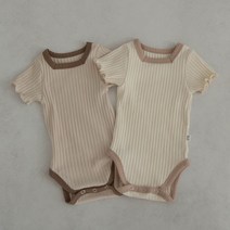 카라멜 3개월 돌 아기 여름옷