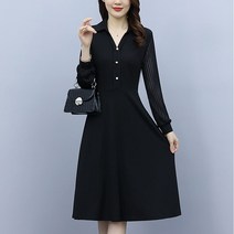 요모조모 1785 카라 단추 캐쥬얼 원피스