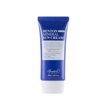 벤튼 스킨핏 미네랄 선크림 SPF50+PA++++ 50ml 2개+스네일비 하이콘텐트로션 (디럭스) 20ml, 50ml x 2개