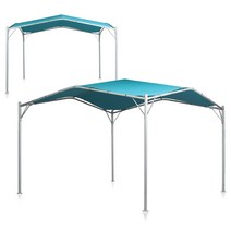 스마트퍼니처 행사장 야유회 박람회 바캉스 차고 캠핑장 펜션 공공기관 정원 스틸 프레임 생활방수 고급 원단사용 캐노피, 스카이블루