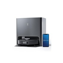 전자동 물걸레 시스템 ECOVACS 에코백스 DEEBOT X1 TURBO 로봇청소기 걸레 자동세척 5000Pa 강력흡입 AIVI 3D 장애물회피시스템 고정밀 매핑기능 3D맵 고성능카메라 음성도움 YIKO 알렉사 지원 ECOVACS 직영점 2년 보증