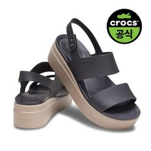 크록스 슈즈 크록스공식 여성 CROCS BROOKLYN LOW WEDGE W BKM 22SWSD206453