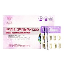혈행혈중콜레스테롤개선 보라지유 감마리놀렌산 90캡슐
