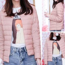 여성경량패딩 가을 여행 직장인 패션 얇은 패딩 경량 점퍼 스타일 가벼운패딩