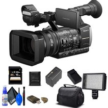 소니 HXR-NX31 NXCAM 프로페셔널 핸드held Camcorder (HXR-NX31) 16GB Memory Card Extra Battery and Charger LED