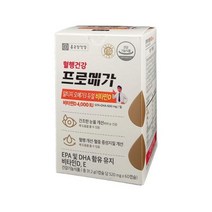 종근당건강 프로메가 알티지오메가3 듀얼 비타민D 520mg x 60캡슐 박스선택, 10개