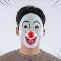 기타 (삐에로플라스틱가면)광대가면 파티가면 삐에로가면, 상세페이지 참조, 1개