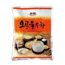자판기용 곡물차 곡물라떼/ 유안 오곡율무차 1kg 12개 - 추천