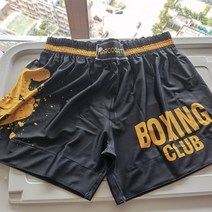 파이트쇼츠 무에타이 트렁크 대형 무에타이 느슨한 복싱 반바지 무술 싸움 훈련 산다 타이 짧은 태권도