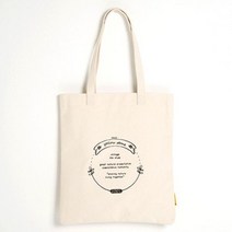 [가방팝] 옐로우스톤 에코백 CANVAS ECOBAG 아이보리 YS2025IB