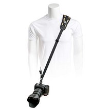 Delta 카메라 슬링 구스다운지널 디자인 DSLR SLR 미러리스 카메라용 스트랩 코요테/블랙 오른손잡이 왼손잡이 사진작가용 스트레이트 숄더 패드 포함