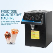 업소용 시럽디스펜서 자동 전동 펌프 정량 카페 오토 머신 ITOP Fructose 투약 기계 디스펜서 저수준 사전 센서가있는 220V 시럽 검정색 스테인레스 스틸, 3.Black - AU