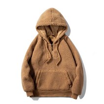 보세 스타일 후드 티 겨울 털 옷 학생 데일리 캐주얼 VLt 커플 코디 남자 긴팔 셔츠 여자 상의 무지