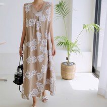 나잇벨라 쿨 린넨 롱원피스