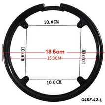 MTB 도로 자전거 스프로킷 보호 크랭크셋 크랭크 가드 보호대 체인 휠 링 커버 40 42 44 46 48 50 52T, G4SF-42-1, [08] G4SF-42-1