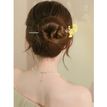 은비녀 수제 올림머리 비녀 수공예 웨딩 헤어 스타일링 한복머리꽂이