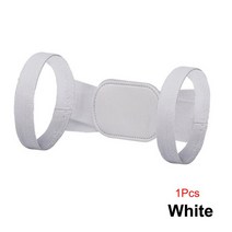 등펴는 기구 말린어깨교정 굽은 등 교정기 척추측만증보조기 스텔스 카멜백 등받이 자세 교정기 남녀 공용, 02 White_01 S