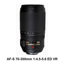 니콘 렌즈 카메라 Nikon AFS70300mm F4556G IFED VR 줌 전체 프레임, 새로운