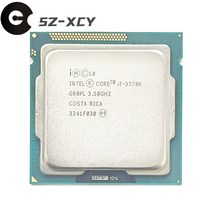 cpu 인텔 코어 i7-3770K i7 쿼드 CPU 프로세서 3770K 3.5 GHz 8M 77W LGA 1155, 한개옵션0