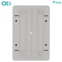 IP65 4 웨이 수평 도어 야외 방수 전기 분배 상자 회로 차단기 MCB 전원 플라스틱 접합 와이어