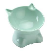 해외북유럽 플라스틱 고양이 강아지 밥그릇 식기 3종 YU, 그린, 묵인하다1