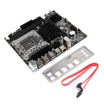 HOT-X58 마더 보드 LGA 1366 지원 REG ECC DDR3 RAM 메모리 Xeon X5650 5570 CPU 오버 클럭 SATA2 M-ATX X5, 한개옵션0