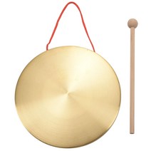 핑거심벌즈 라운드 플레이 해머 포함 핸드 공 황동 구리 예배당 오페라 타악기 22cm, [01]