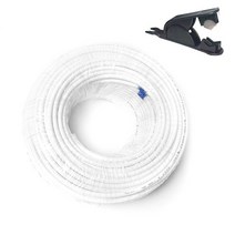 제습기호스 튜브 실리콘 PVC 고무 고압 HEMAN 100mRoll 14 38 PE 파이프 식품 등급 정수기 연결 연질 수족관 유연한 물 호스, 1.1I4 inch