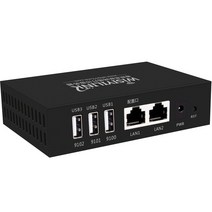 전압계 네트워크 세그먼트에 걸쳐 무선 WiFi 인쇄 클라우드 박스 단일 1-3 USB 프린터 공유 장치 서버, 05 3xUSB 2xRJ45_05 E