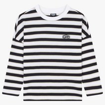 인디고키즈 ( 낮12시전 주문시 당일발송!! ) 대전유성점 신학기 준비 봄 신상오픈& 겨울 클리어런스 세일/ 데일리룩~ [스트라이프 티셔츠] IKLA23S01 (BLACK)