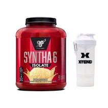 BSN 신타 6 아이솔레이트 프로틴 바닐라 1.82 kg 쉐이커, 1개