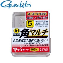 거상코리아 가마가츠 각마루치 BOX 은침 박스 중층바늘 내림붕어, 선택완료