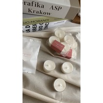 메이무드 티라이트캔들 [인테리어 오브제] 천연 소이왁스, 선물박스(+1000원), 리스키 시트러스