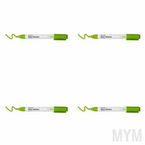 마이몰12 1P 데코마카 펜 둥근닙 라이트그린 수성마카 키친펜