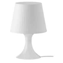 이케아 LAMPAN 람판 탁상스탠드, 화이트