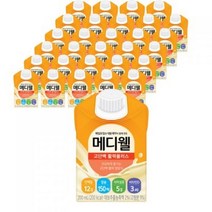 메디웰 고단백 활력플러스 균형영양식, 28팩, 200ml