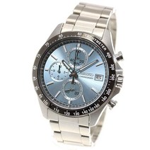 SEIKO SBTR029 스피릿 쿼츠 크로노그래프 시계 일본에서 배송 블랙.