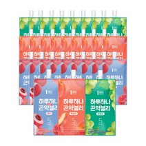1am 하루하나 곤약젤리 맛별 혼합구성 골라담기, 30개(복숭아10+리치10+청포도10)