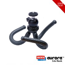[오빠네사진관] 문어발스탠드 Aurora 902 미니삼각대 - 휴대용삼각대, 미니삼각대(단품)