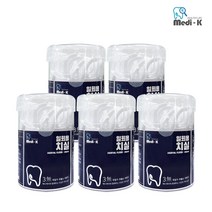 [메디케이] 국내생산 일회용 치실 50p x 5 총 250p / 케이스 / 국내생산 / 대용량 치실, 50개입, 5개
