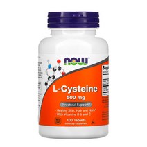 나우푸드 L 시스테인 엘시스테인 500mg 110정 메티오닌 타우린 아미노산