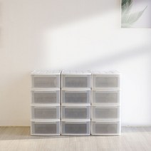 [아이리스] 공간박스 수납장 플라스틱 수납장 서랍장 E시리즈 ES 1입, 체스트 ES