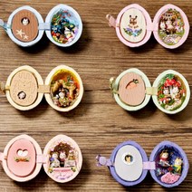 옥탑방어른이 DIY 미니어처 하우스 만들기 호두알속미니어쳐, 웨딩타임호두알토끼