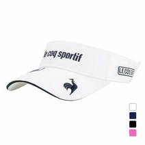 루콕 골프 레이디스 골프웨어 선바이저 봄 여름 (QGCTJC50) 코튼 트윌 소재 le coq GOLF 165569