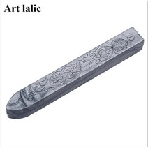 문자각인 금형씰링 왁스 스틱 레트로 인감 스탬프 편지 청첩장 90x10x10mm 빈티지 코드 심지, 11 고정밀