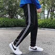 남성 운동복 팬츠 트레이닝 바지 츄리닝 두줄 LK 257814